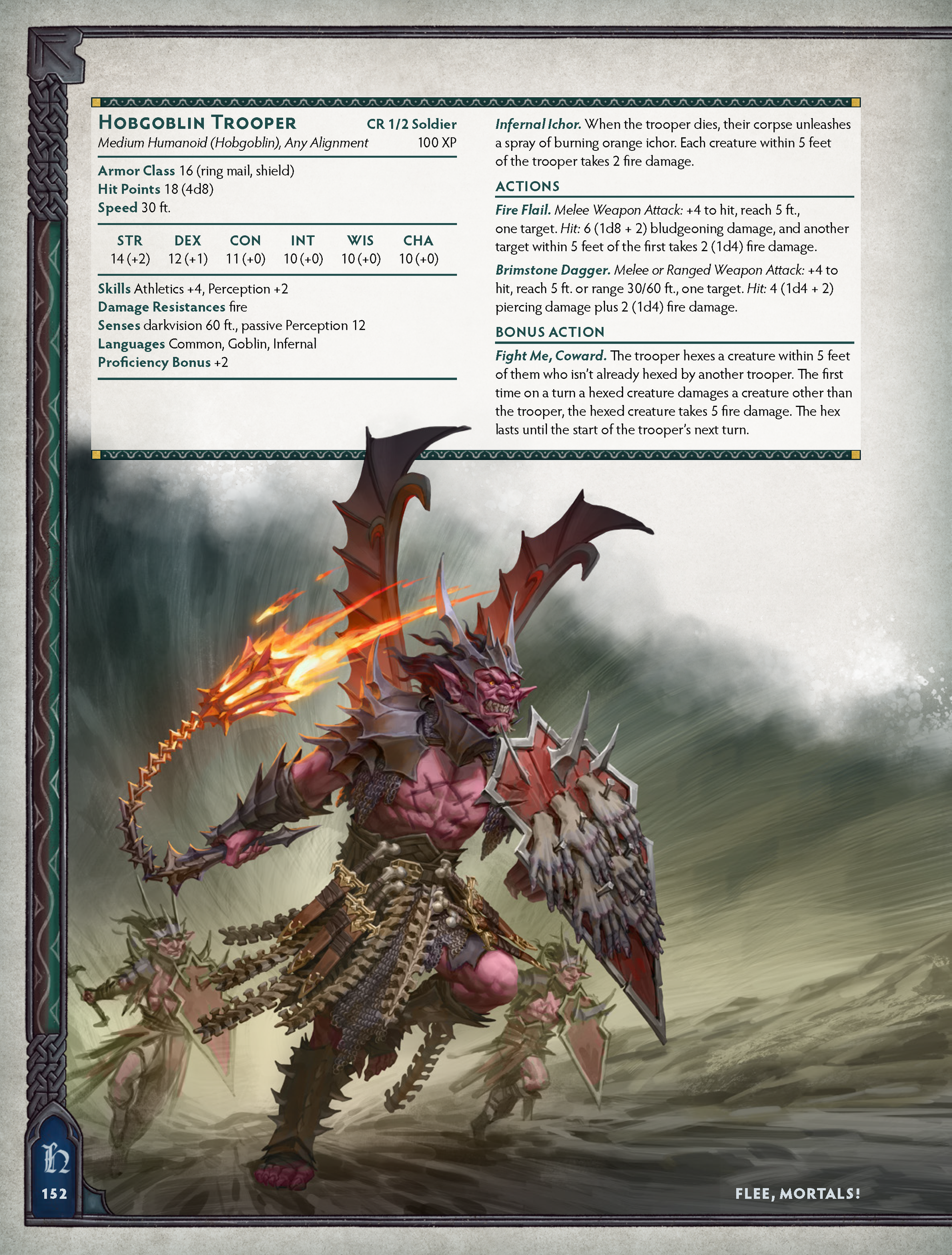 Flee, Mortals! The MCDM Monster Book - Hardcover + PDF