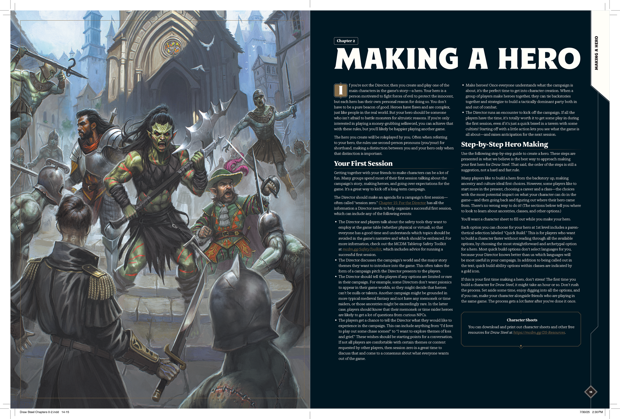Draw Steel Heroes - PDF
