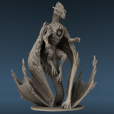 Mini: Ancient Onyx Dragon - Cthrion Uroniziir
